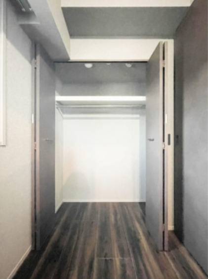 デュオフラッツ池尻大橋　新築　ペット相談　礼金0　最上階の収納