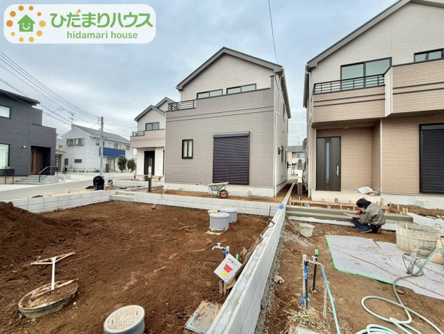野田山崎2工区　新築戸建　2-F号棟の外観|北西5ｍ公道・2-F号棟