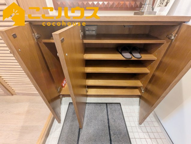 恩納マリンビューパレスの収納|シューズボックス