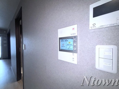【セキュリティ】 | プレサンス ロジェ 名古屋駅 NORTH FRONT | モニター付きインターホンです