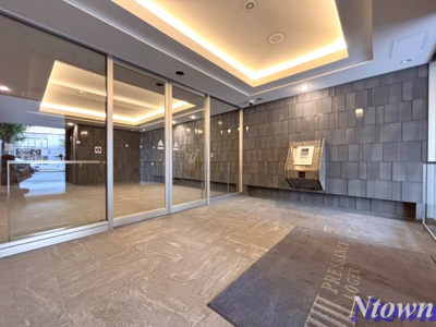 【ロビー】 | プレサンス ロジェ 名古屋駅 NORTH FRONT | ロビーです