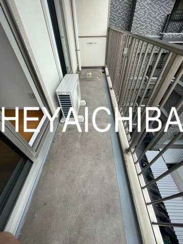 ボンナチュール入谷のバルコニー