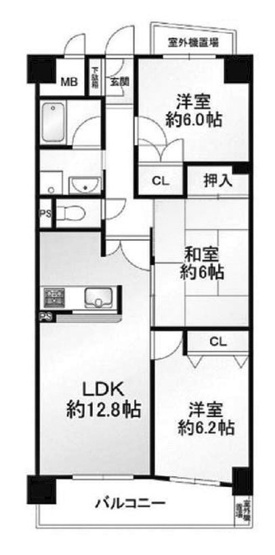 【間取り】 | アルモード京都高辻