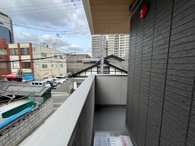 D-residence西野のバルコニー