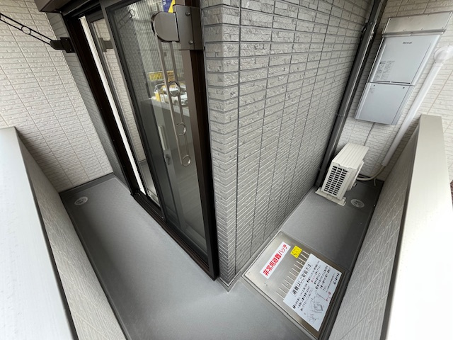 D-residence西野のバルコニー