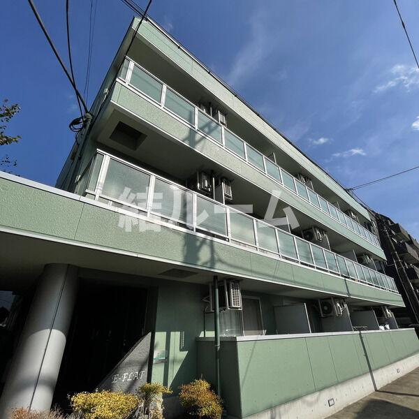 板橋区坂下１丁目の賃貸マンションの外観パース