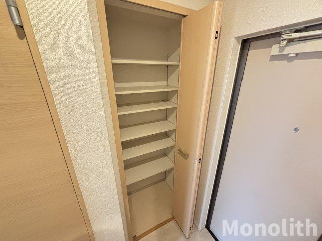 La Luce stradaの収納