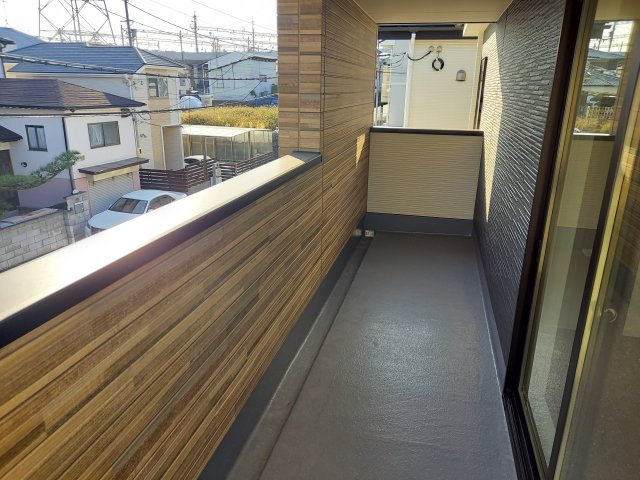 宝塚市南ひばりガ丘1丁目新築一戸建のバルコニー