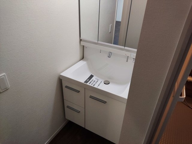 宝塚市南ひばりガ丘1丁目新築一戸建の独立洗面台|洗面化粧台