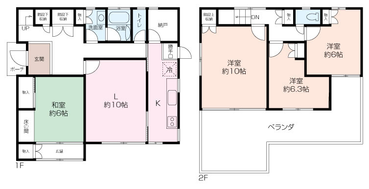 南西角地 ハイランド三丁目中古戸建の画像