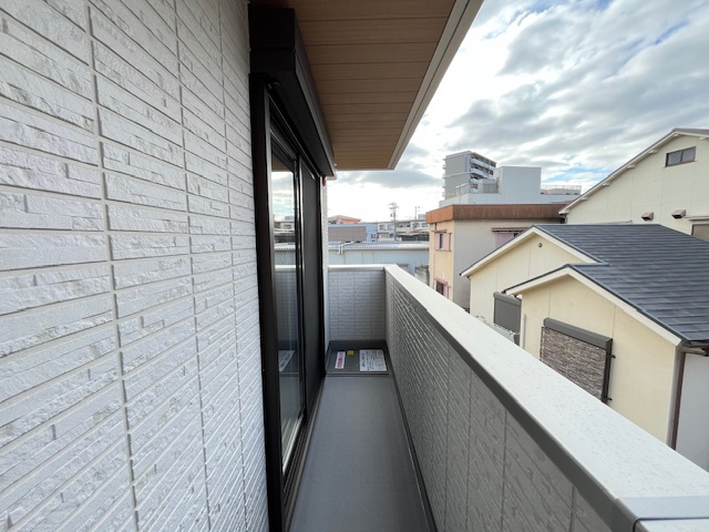 D-residence西野のバルコニー