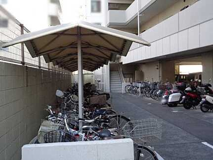 パルハイツ広の駐輪場