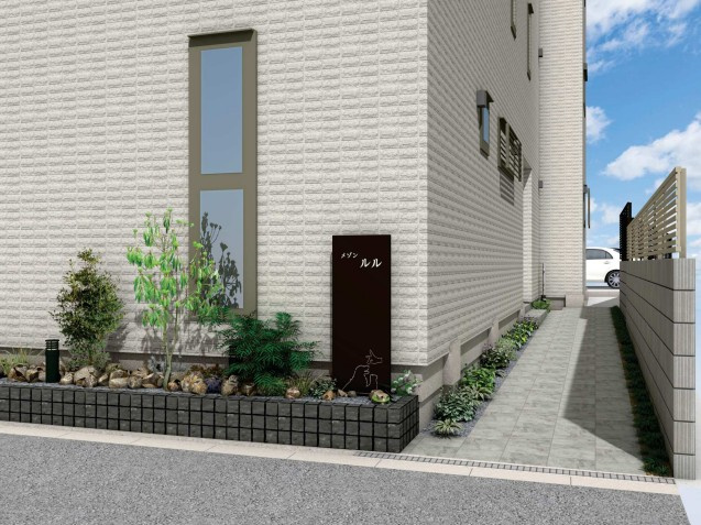 メゾン　ルルのエントランス