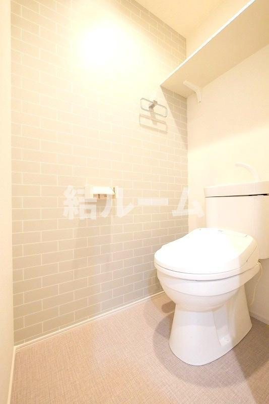 板橋区仲宿のアパートのトイレ