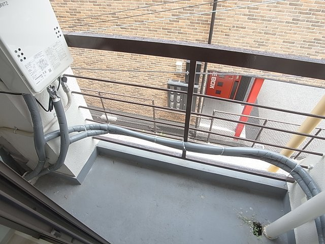 マンション平和のバルコニー|日当たりの良いバルコニー