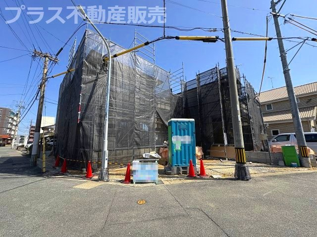 【外観】 | 福岡市南区警弥郷2丁目3期　1号棟（全2棟）【仲介手数料無料・0円】 | 現地写真。同じ物件を見るなら、プラス不動産販売にお任せ下さい。