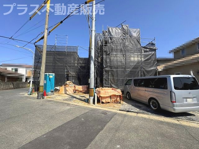 【外観】 | 福岡市南区警弥郷2丁目3期　1号棟（全2棟）【仲介手数料無料・0円】 | 現地写真。プラス不動産販売なら、現場の全ての棟をまとめてご見学頂けます。