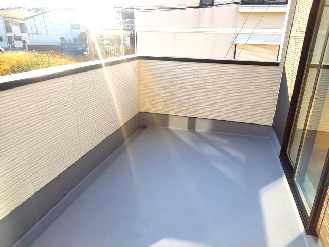 宝塚市南ひばりガ丘1丁目新築一戸建のバルコニー