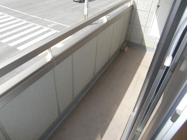 ヘーベルメゾン翠のバルコニー