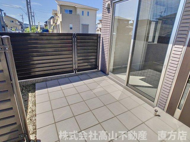 パルティール　C棟の庭