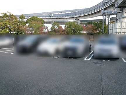 フローレンス東雲グランドアークの駐輪場