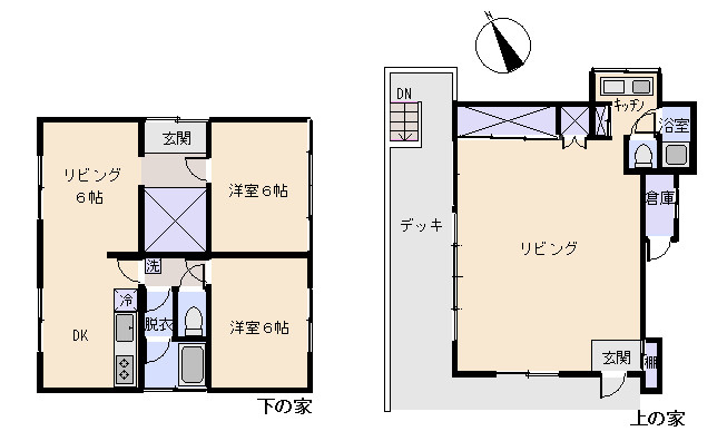 下田市　吉佐美苑の間取り