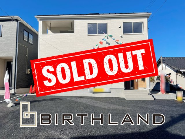 新築戸建・新築建売　いわき市佐糠町第8　植田小・植田中の外観|おかげさまでご成約致しました