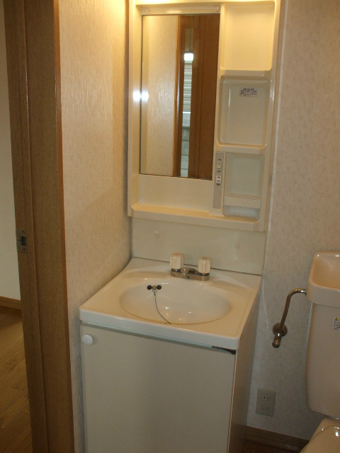 中野区大和町４丁目のアパートの独立洗面台