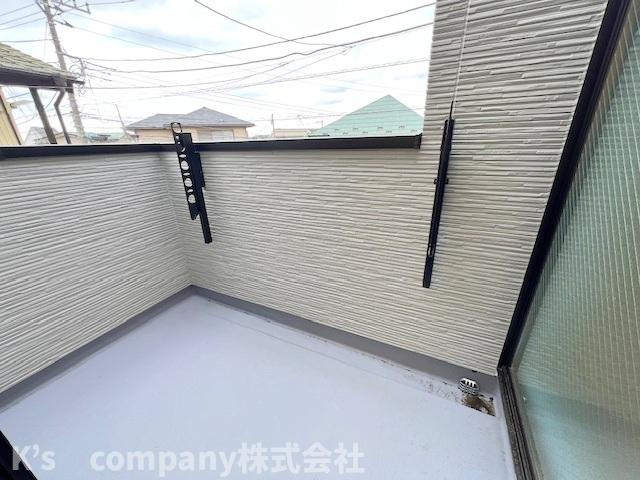 藤沢市辻堂1丁目　新築戸建　A号棟のバルコニー|2階バルコニー◇◇