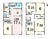 【20万円ｷｬｯｼｭﾊﾞｯｸ対象物件】リーブルガーデン北葛城郡河合町高塚台3期全2棟 1号棟の画像
