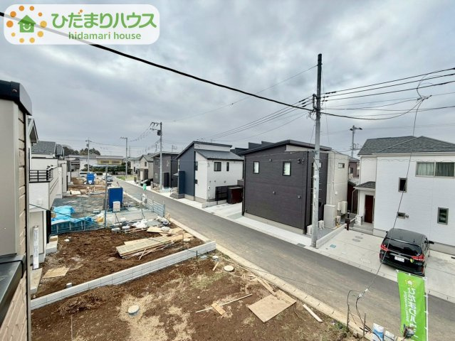 野田山崎2工区　新築戸建　2-G号棟の展望|全9区画の大型分譲地です！！					
