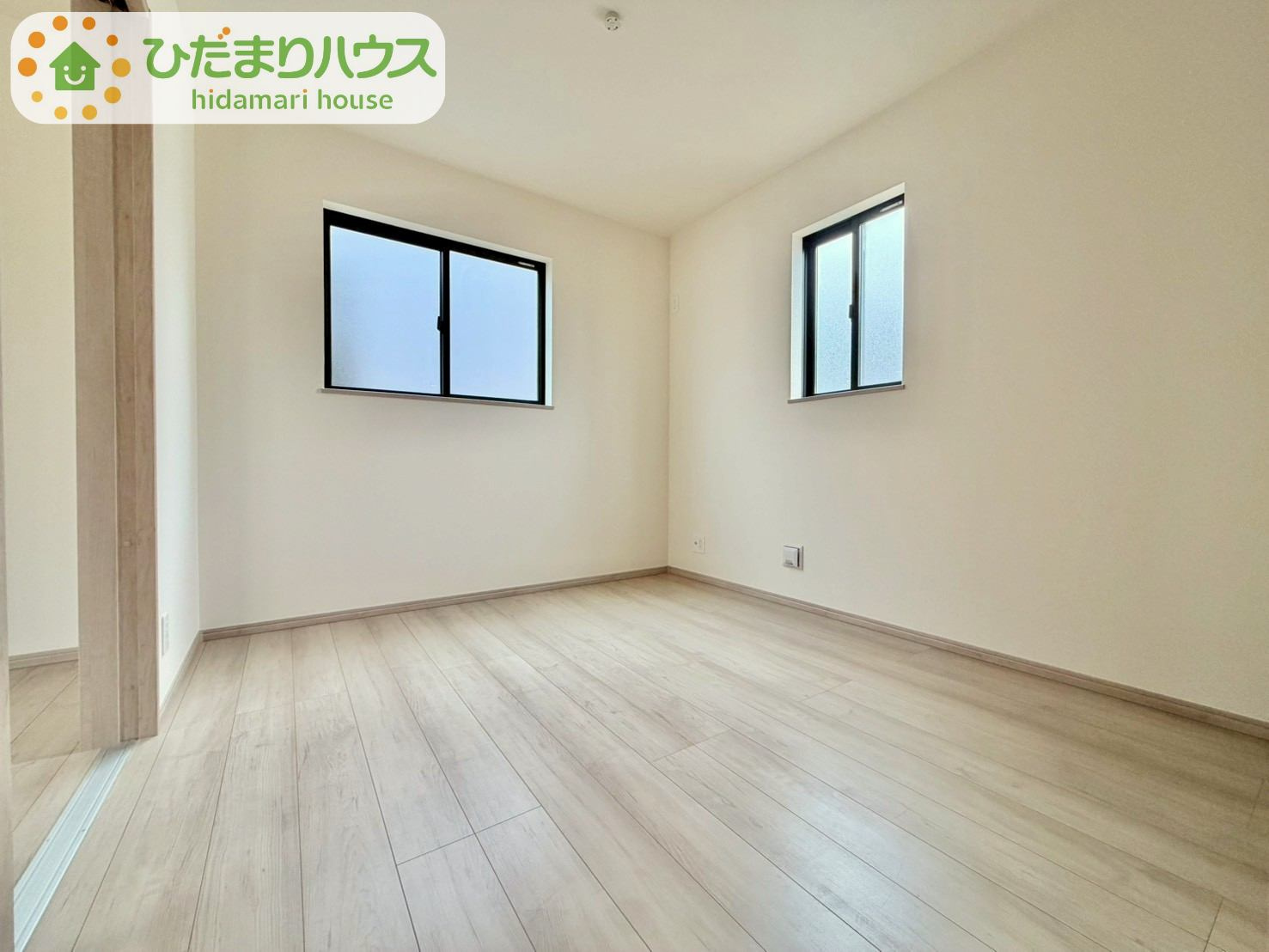 野田山崎2工区　新築戸建　2-G号棟の洋室|２階に4部屋あるので、パパの書斎やママの趣味の部屋も実現可能です(^O^)								
