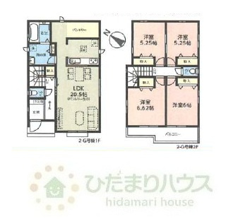野田山崎2工区　新築戸建　2-G号棟の間取り|4LDK（2-G号棟）