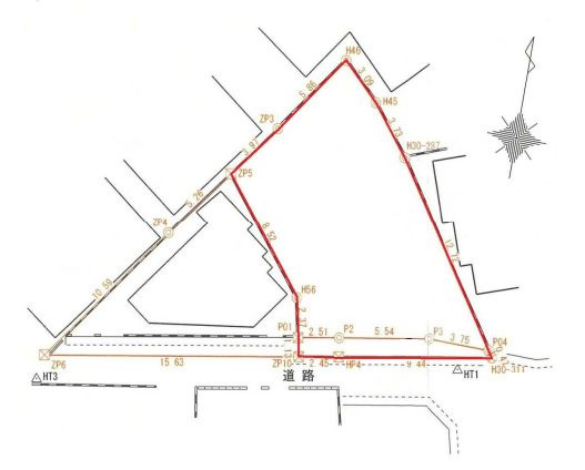 【区画図】 | 豊島区東池袋５丁目　売地 | 東池袋駅徒歩2分の駅チカ好立地に建築条件無売地が登場