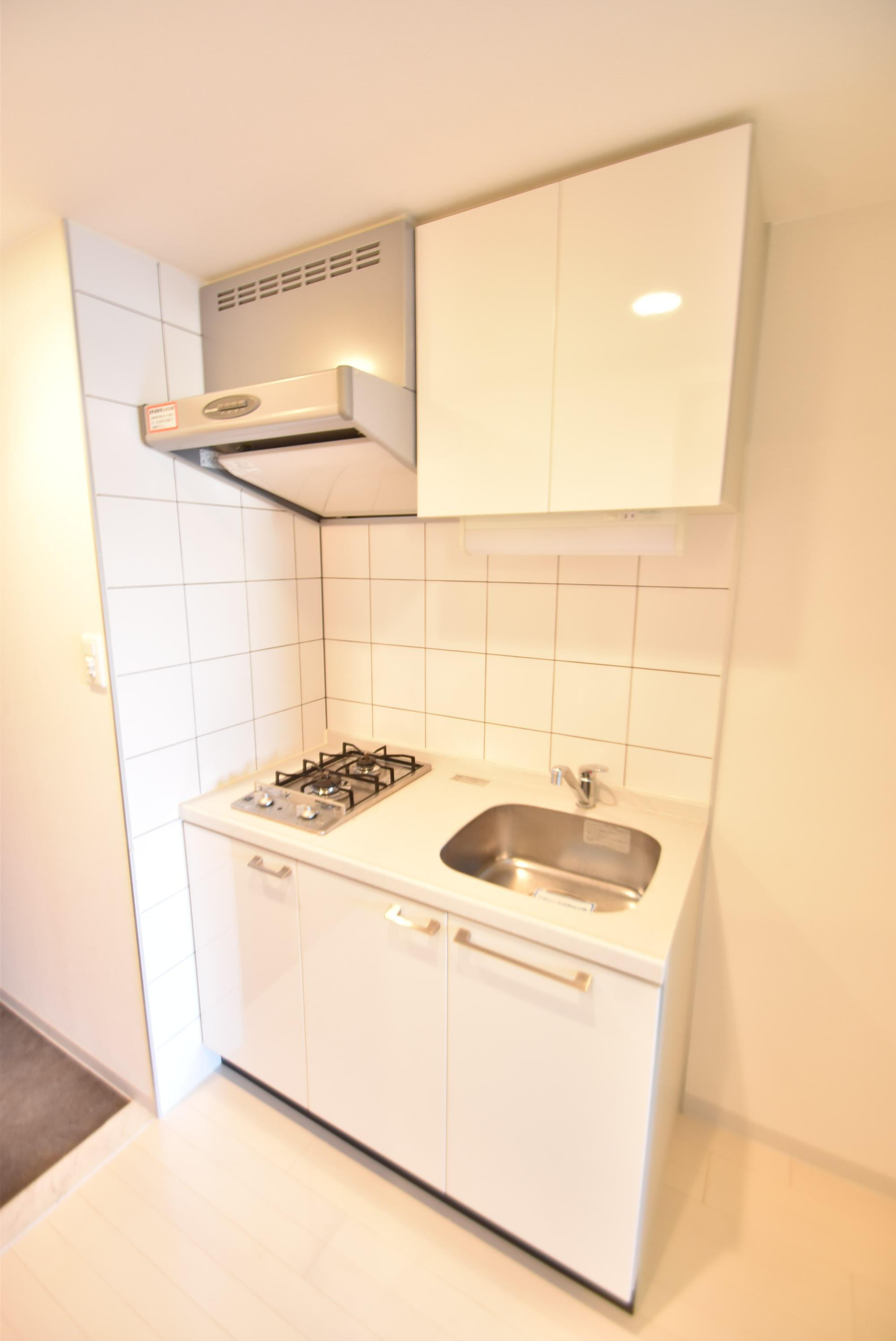 大阪市都島区都島南通２丁目の賃貸マンションのキッチン