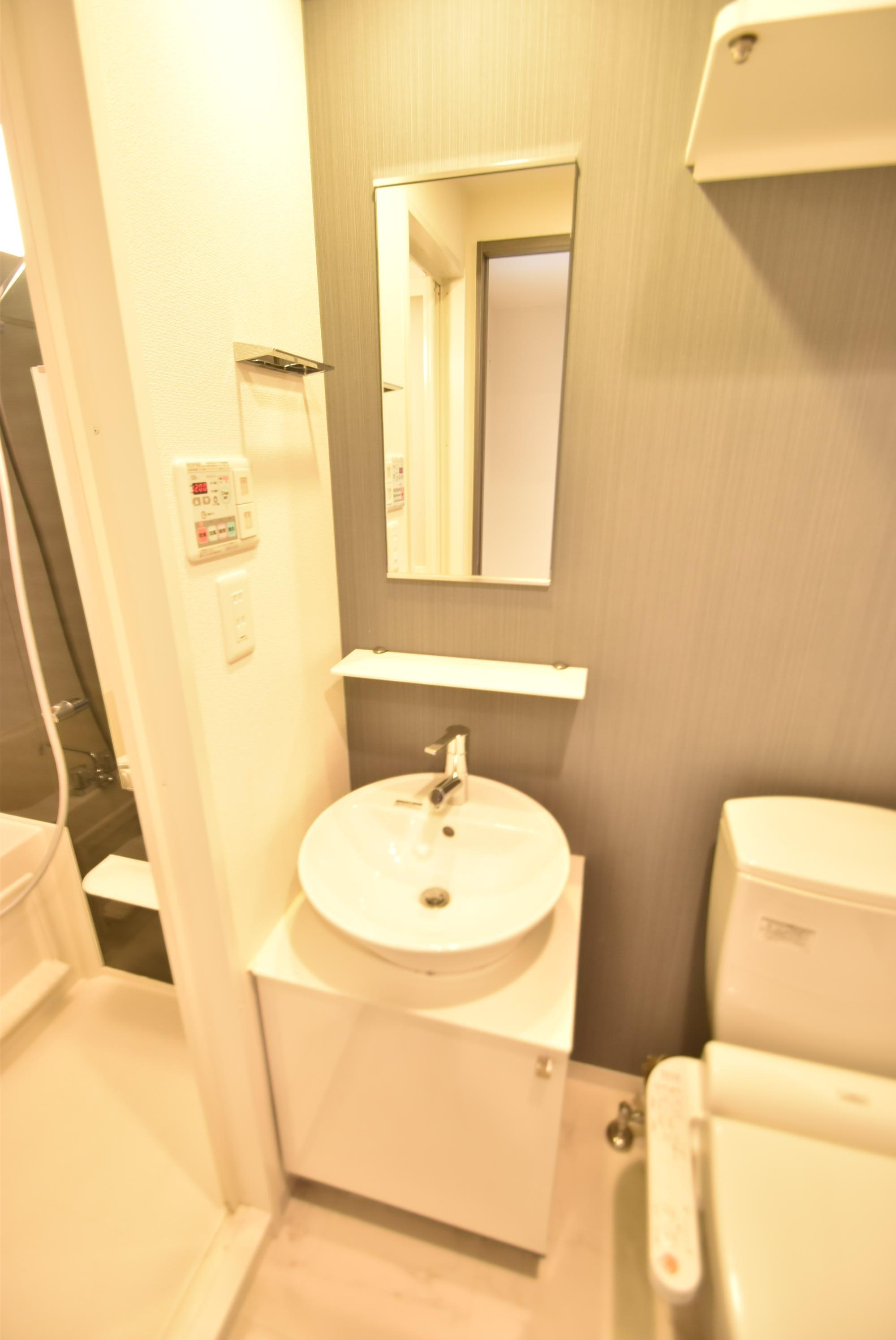 大阪市都島区都島南通２丁目の賃貸マンションの洗面所