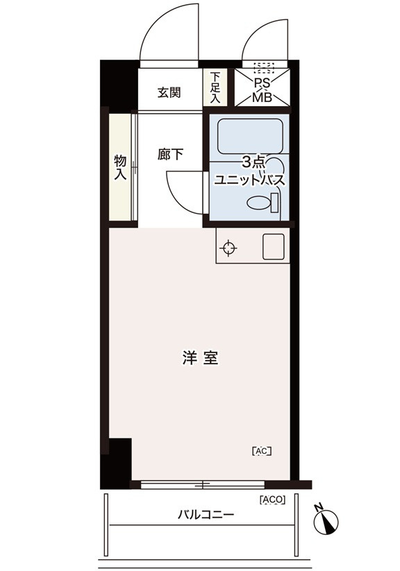 ライオンズマンション空港通りの間取り