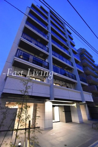 レクシード神楽坂のエントランス