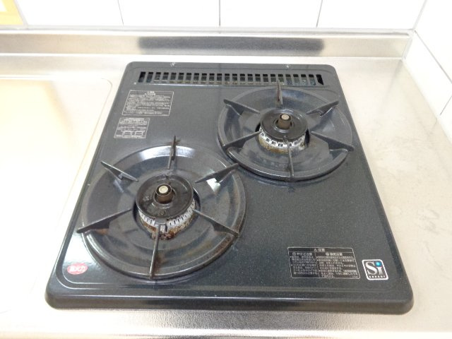 ラ　メゾン　デ　ショコラのキッチン|ガスコンロ