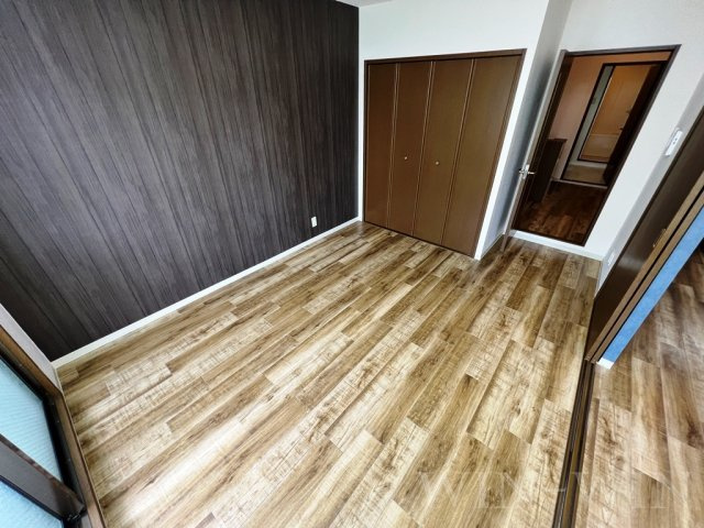 WEST COURT N棟の寝室