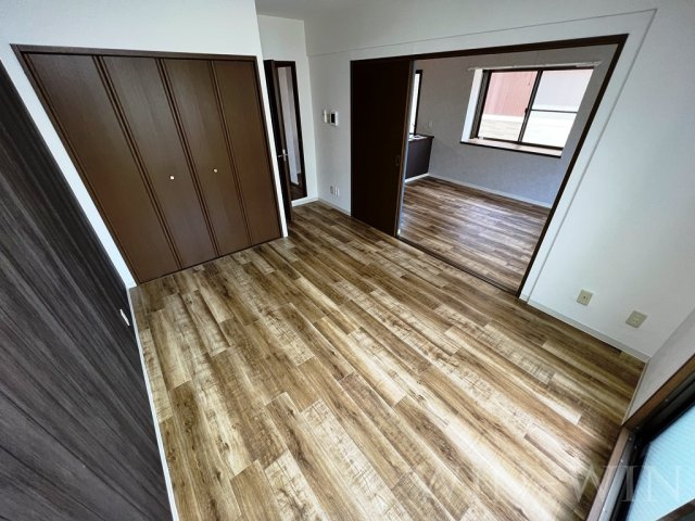 WEST COURT N棟の寝室