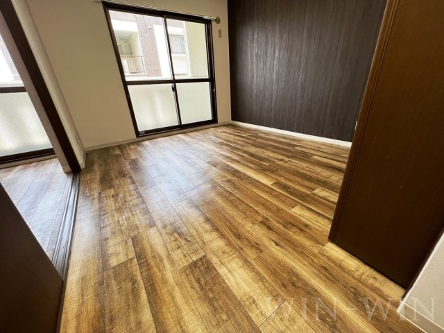 WEST COURT N棟の寝室