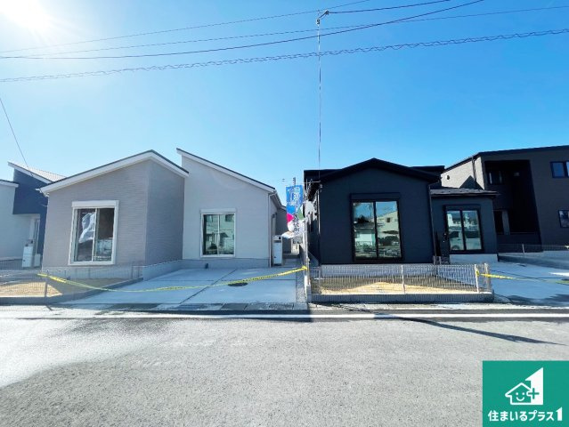 東近江市林田町　第1・2期　新築一戸建ての外観|安心の10年保証！外観を美しく保ち、雨水で汚れを落とします！気になることがありましたら、お気軽にお問い合わせください！
