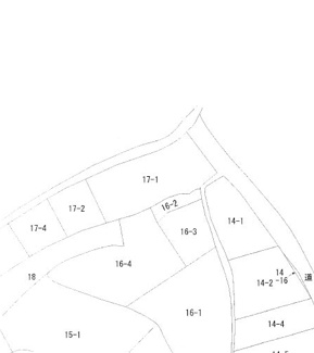 【土地図】 | 大館市字相染沢中岱・土地物件