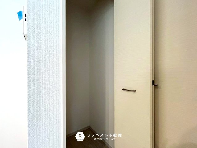 東大阪市御幸町1期1号地の収納|掃除用品や日用品を収納するのに便利です！