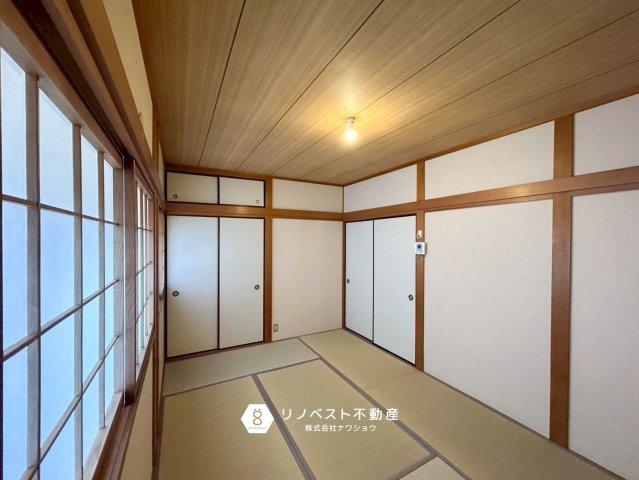 東大阪市長栄寺の和室|ダウンライトが優しくお部屋を照らしてくれます♪