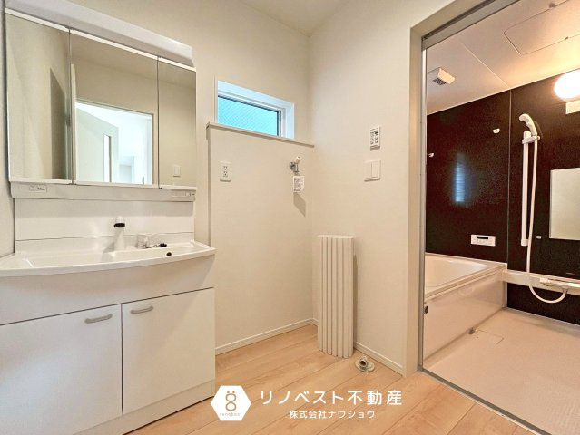 東大阪市布市町　第1の浴室|お掃除のしやすい浴室です◎
換気窓も付いており、カビ対策◎