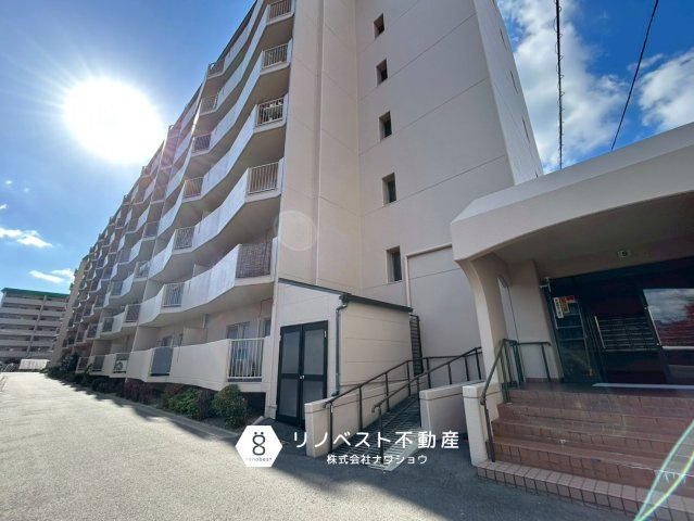 若江岩田パークマンションB棟の外観|ペット飼育可能！最新リノベ済み物件です！