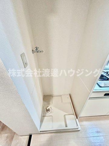 ソレイユ吹田の設備|室内洗濯パン