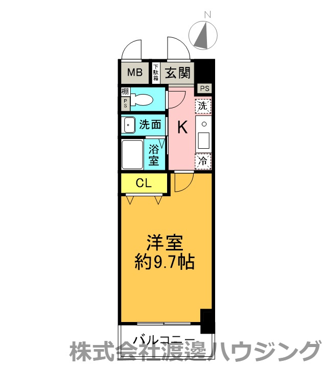 ソレイユ吹田の間取り